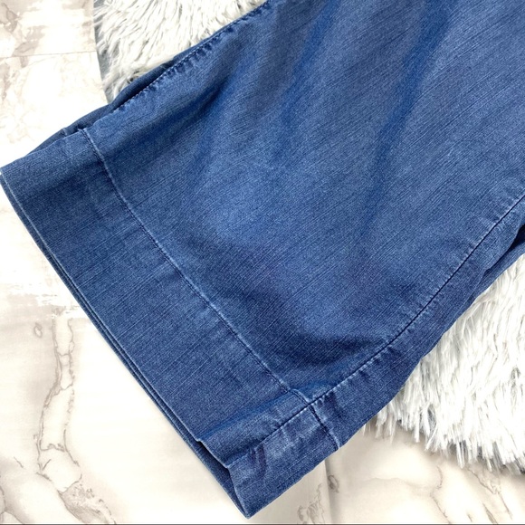 NYDJ Wide Leg Lift/Tuck Denim Pants EUC - Picture 8 of 11